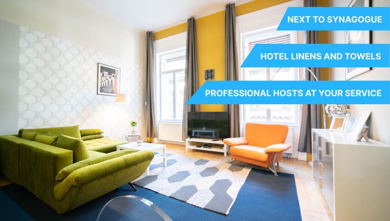 Freeparking - Great Synagogue Apartment, 2 Bedroom, 5 People ,Wifi, Ac Будапешт Экстерьер фото
